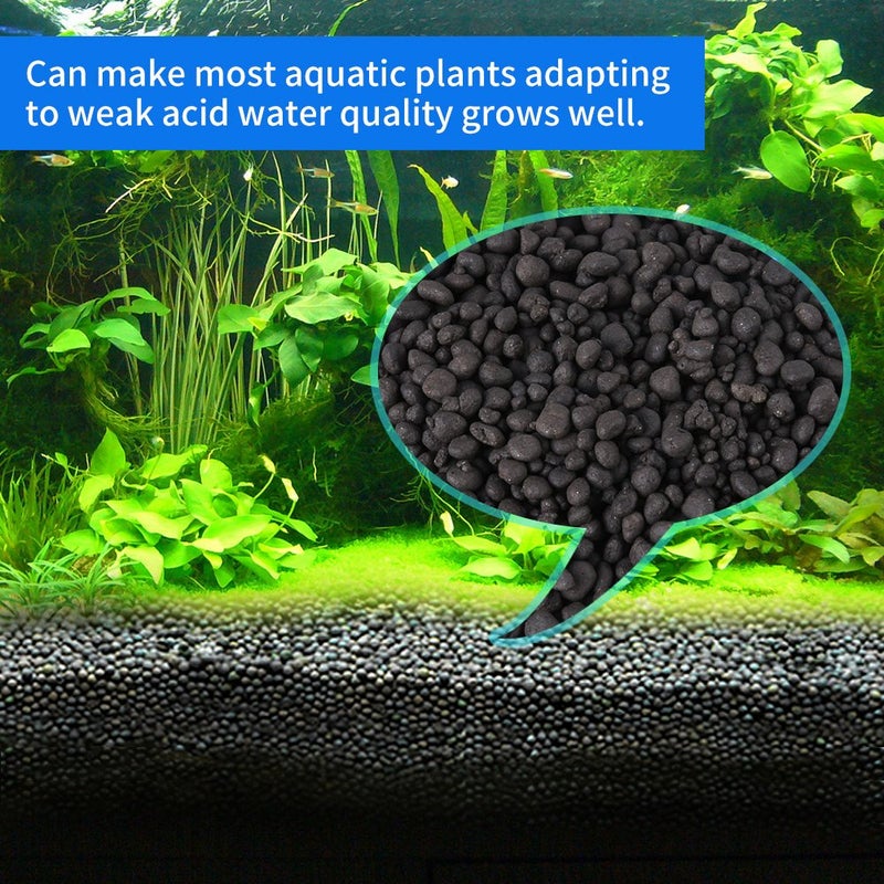 eecoo Aquarium Fish Tank Mud,Water Grass Mud Aquarium Fish Tank Bottom Water Grass Seeds Plant Sand Mud,1000g Bag - Image 5